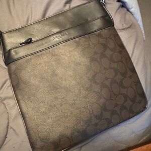 Coach Bags | Coach F54781 Charles Crossbody Messenger Bag Brown Leather